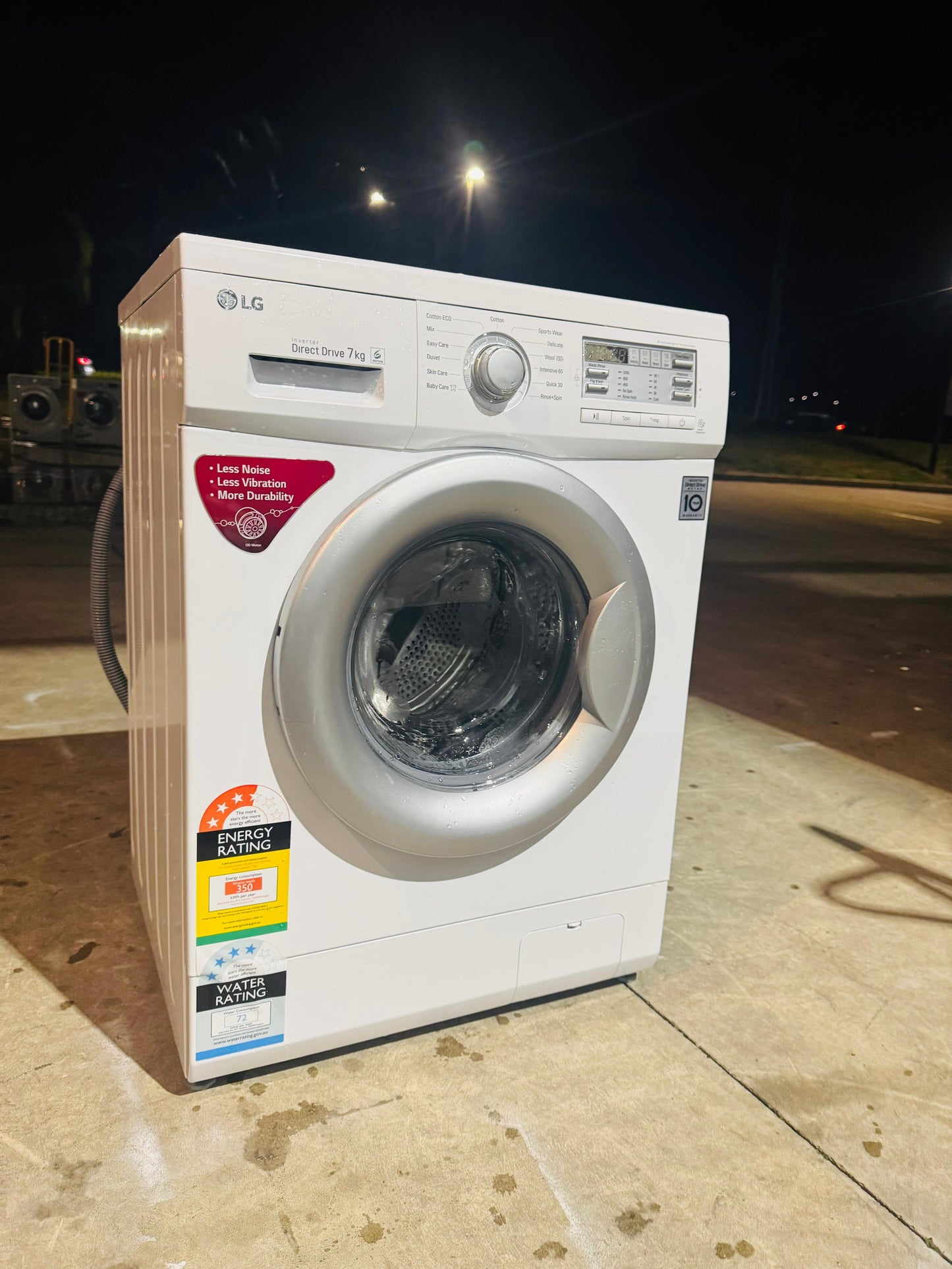 LG 7 KGS FRONT LOADER WASHING MACHINE