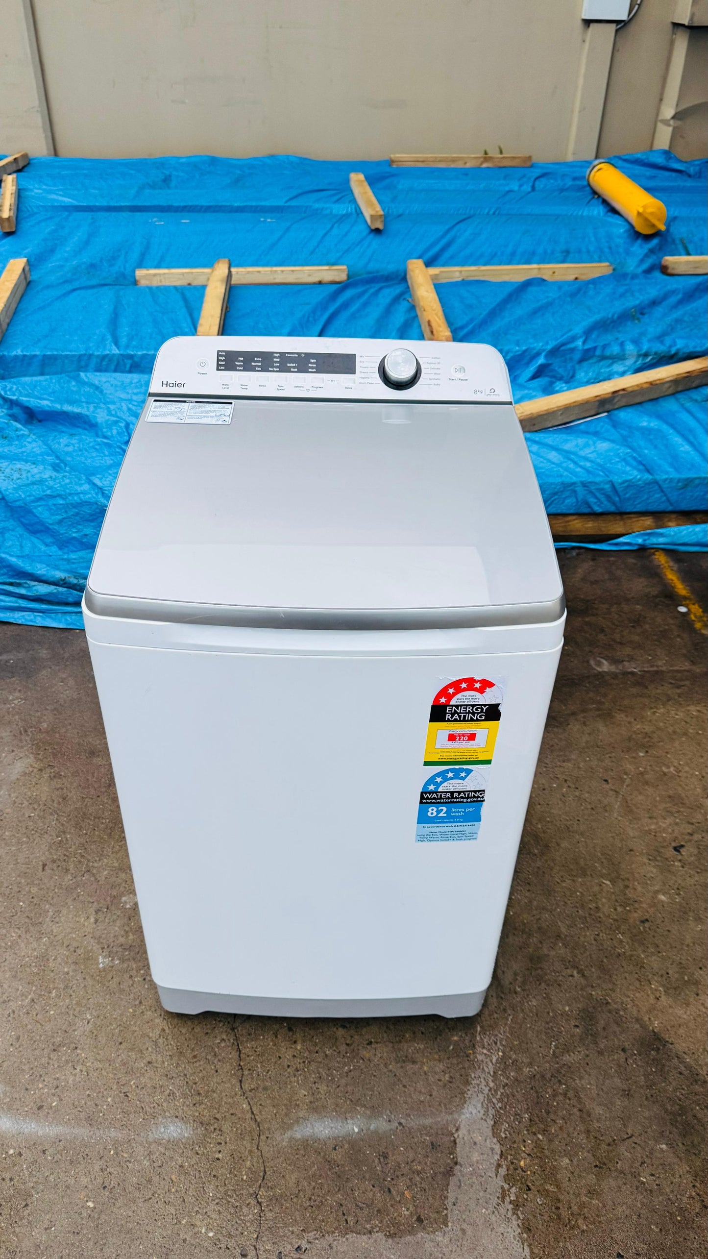 HAIER 8KGS TOP LOADER WASHING MACHINE