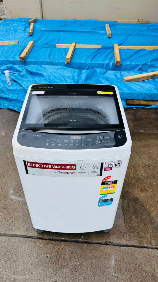 LG 7.5KGS TOP LOADER WASHING MACHINE