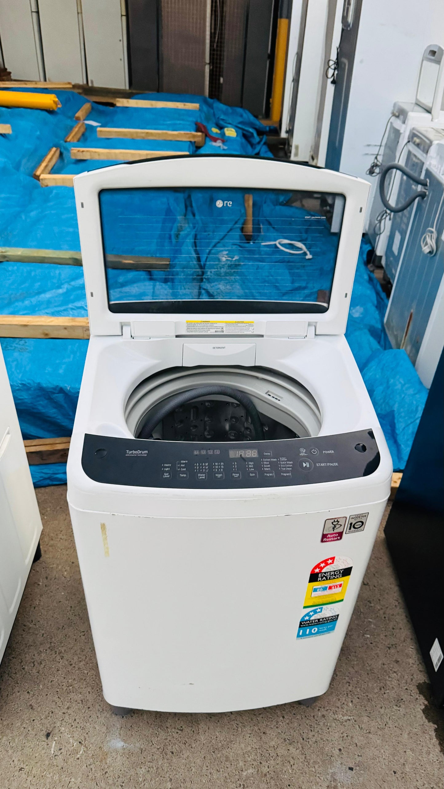 LG 7.5KGS TOP LOADER WASHING MACHINE