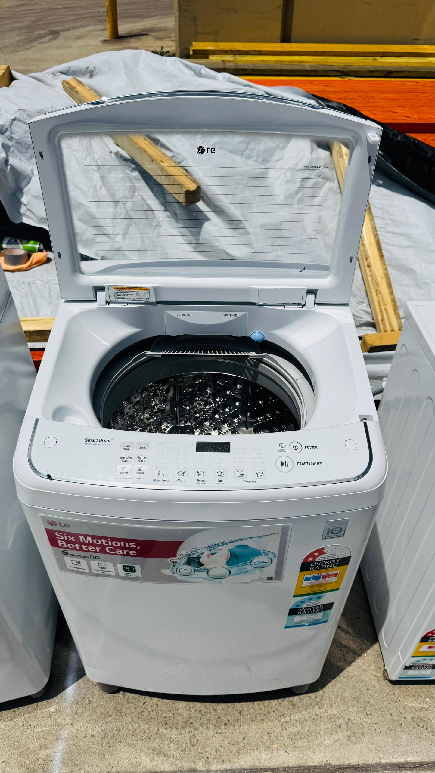 LG 6.5KGS TOP LOADER WASHING MACHINE