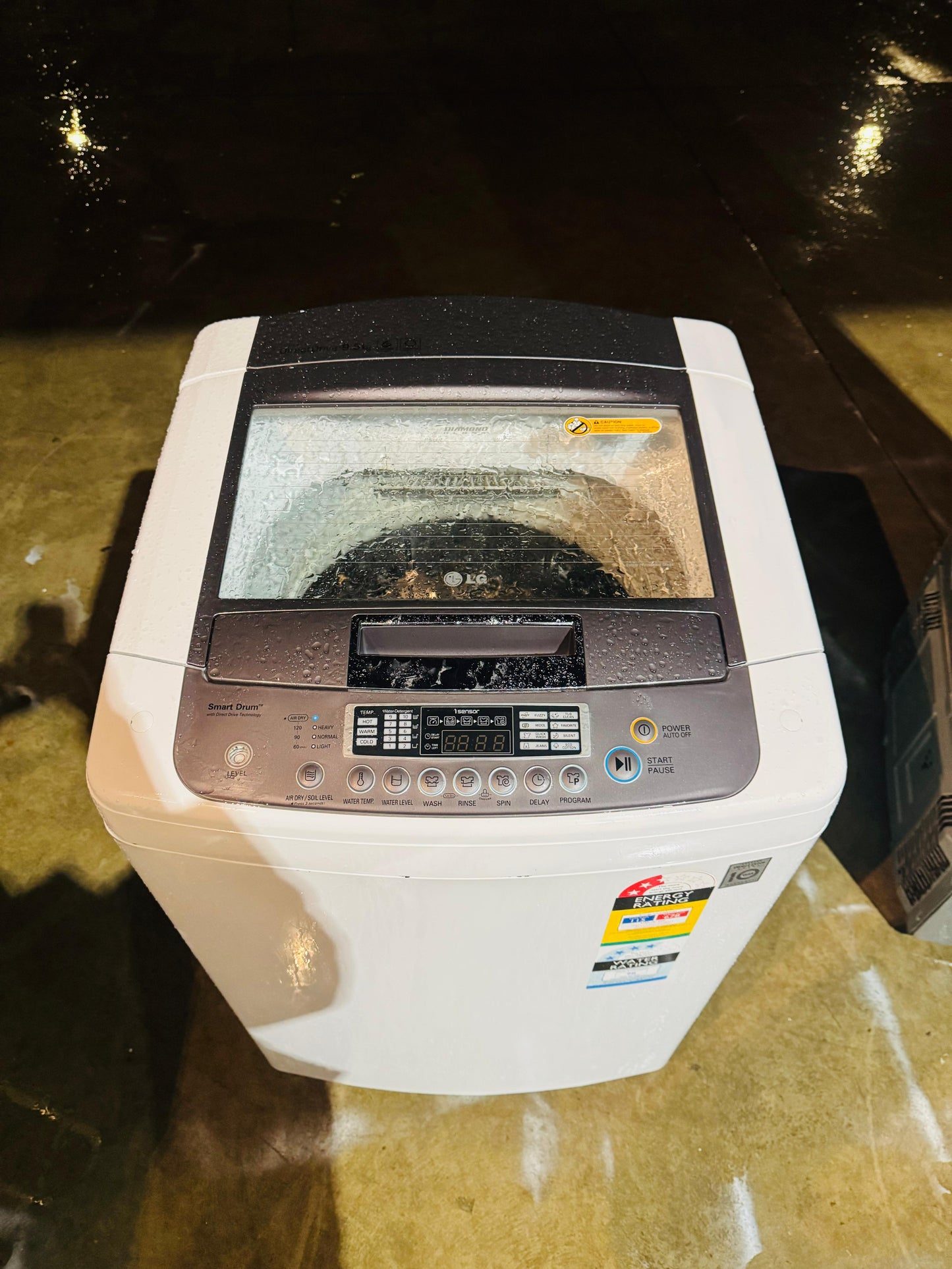 LG 9.5KGS TOP LOADER WASHING MACHINE