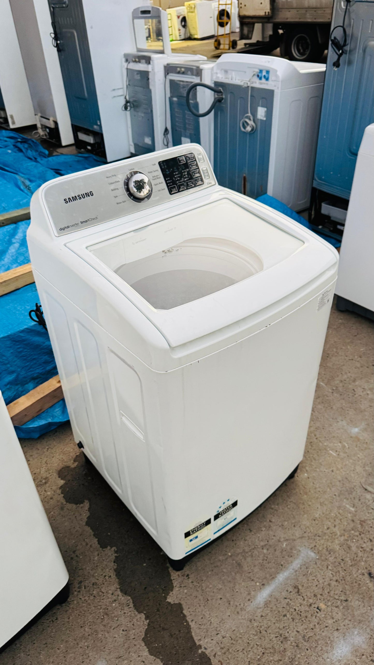 SAMSUNG 8KGS TOP LOADER WASHING MACHINE