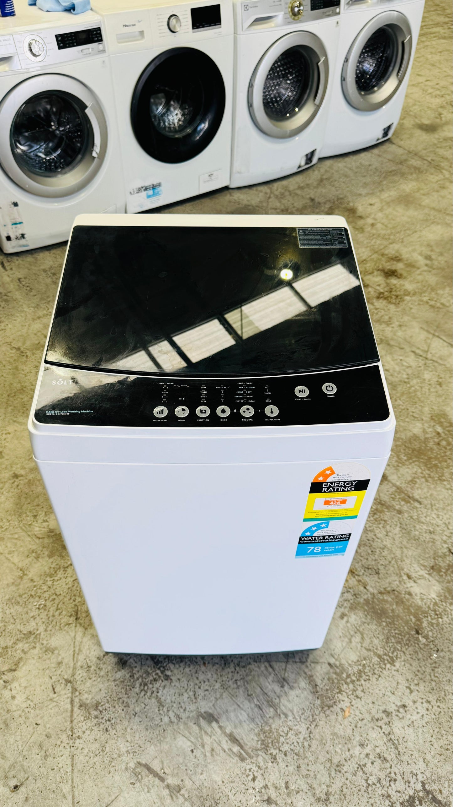 SOLT 5.5KGS TOP LOADER WASHING MACHINE