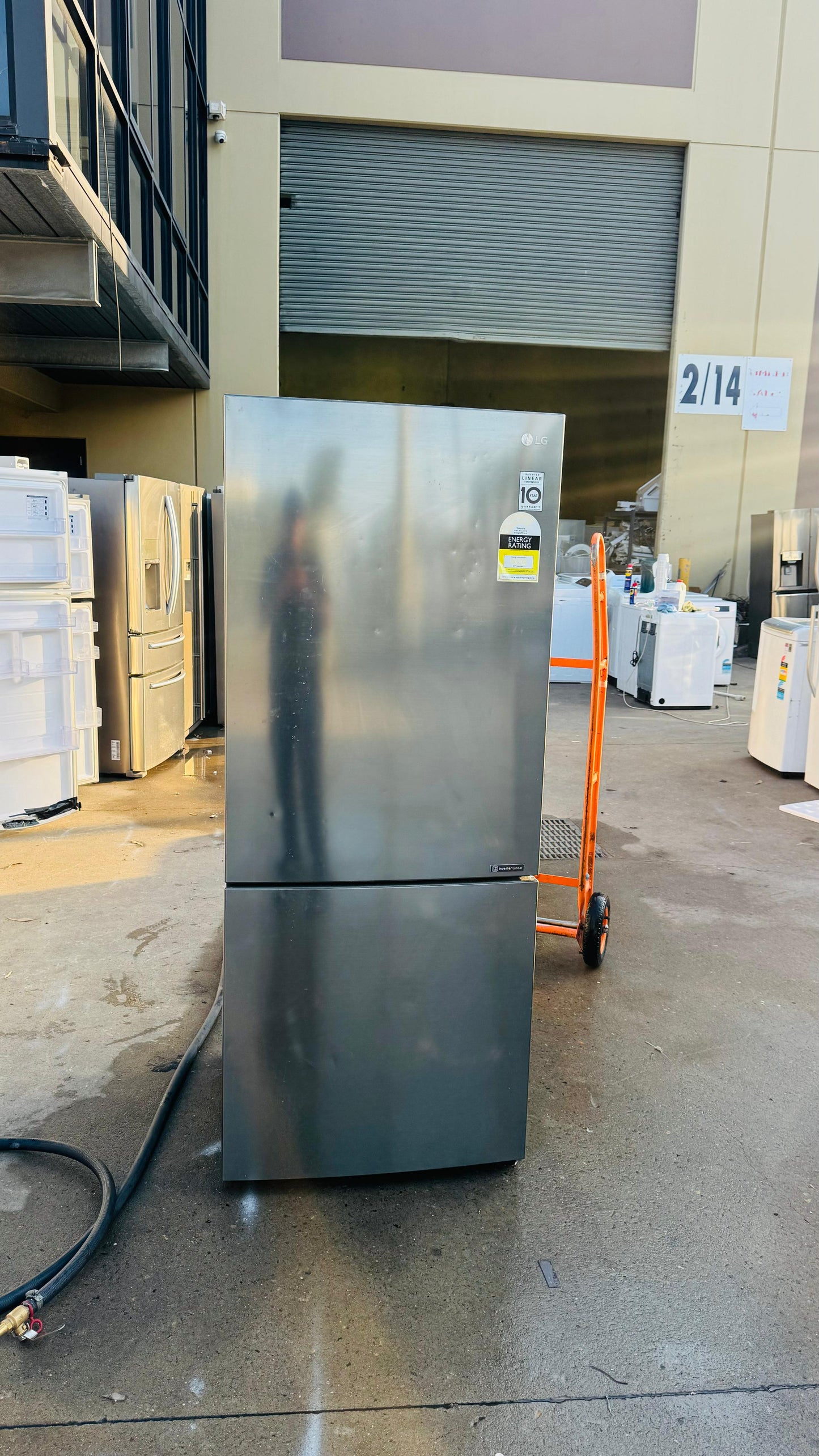 LG 450 LITRES FRIDGE FREEZER