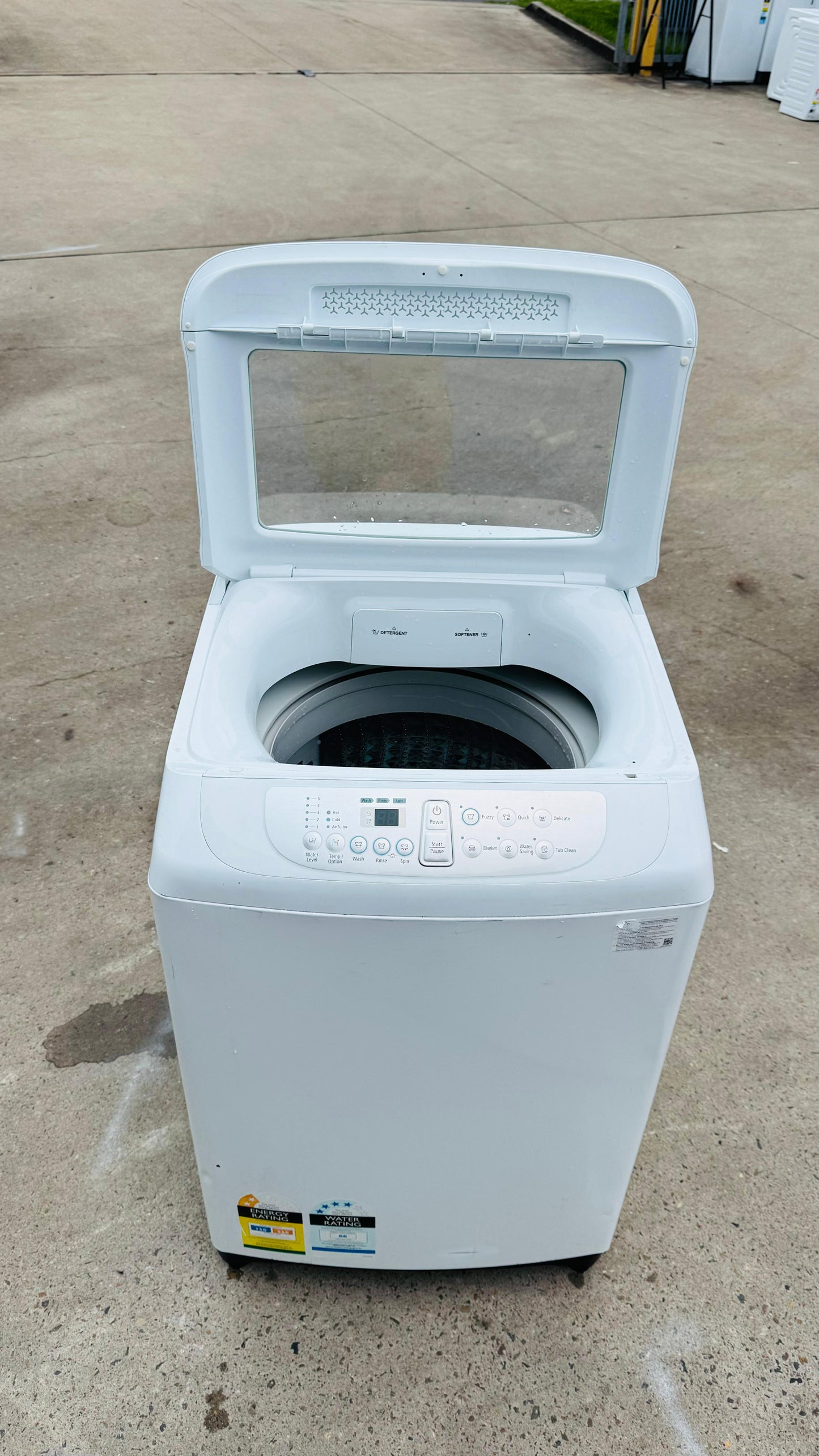 SAMSUNG 6.5KGS TOP LOADER WASHING MACHINE