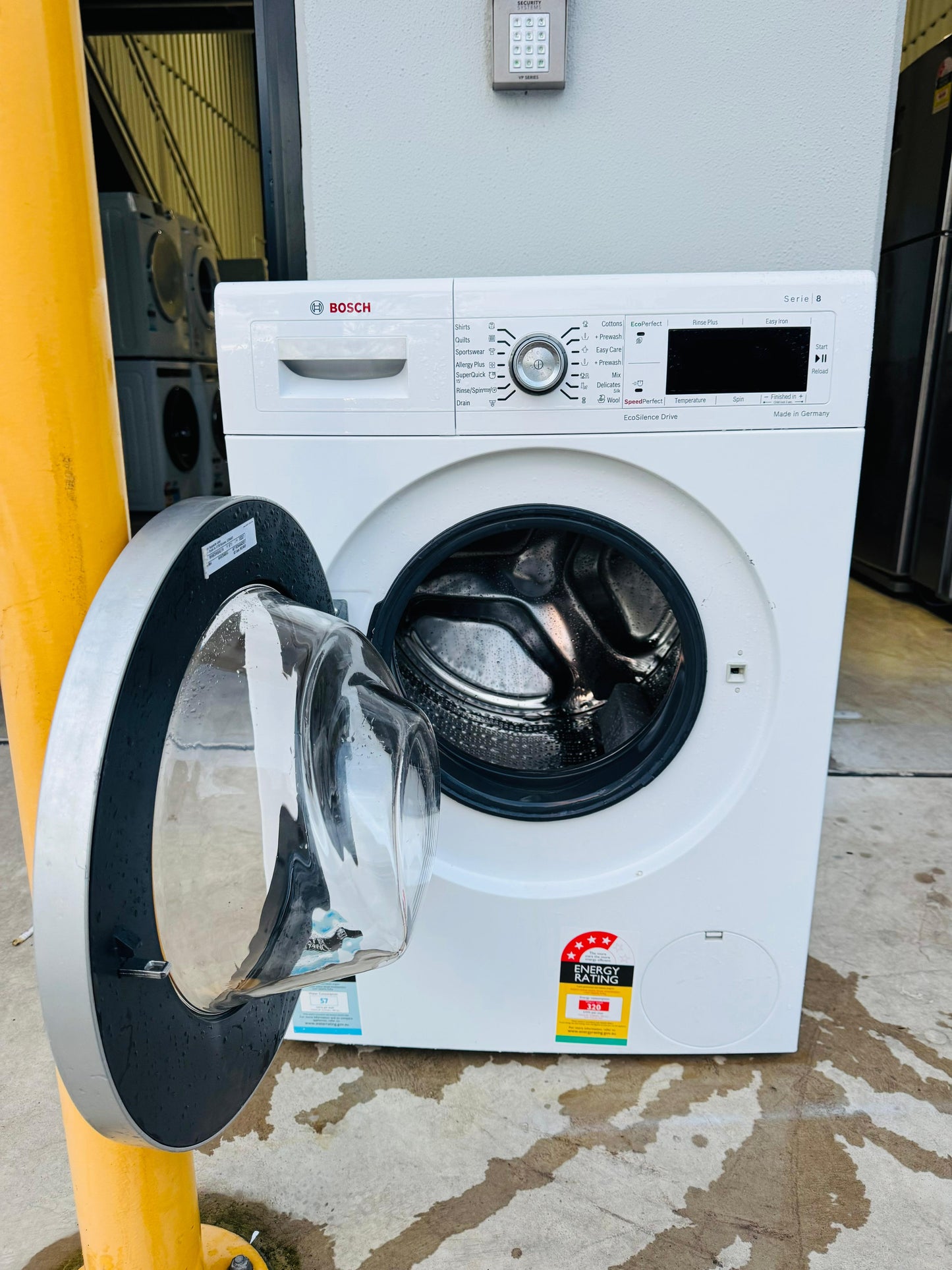 BOSCH 8KGS FRONT LOADER WASHING MACHINE