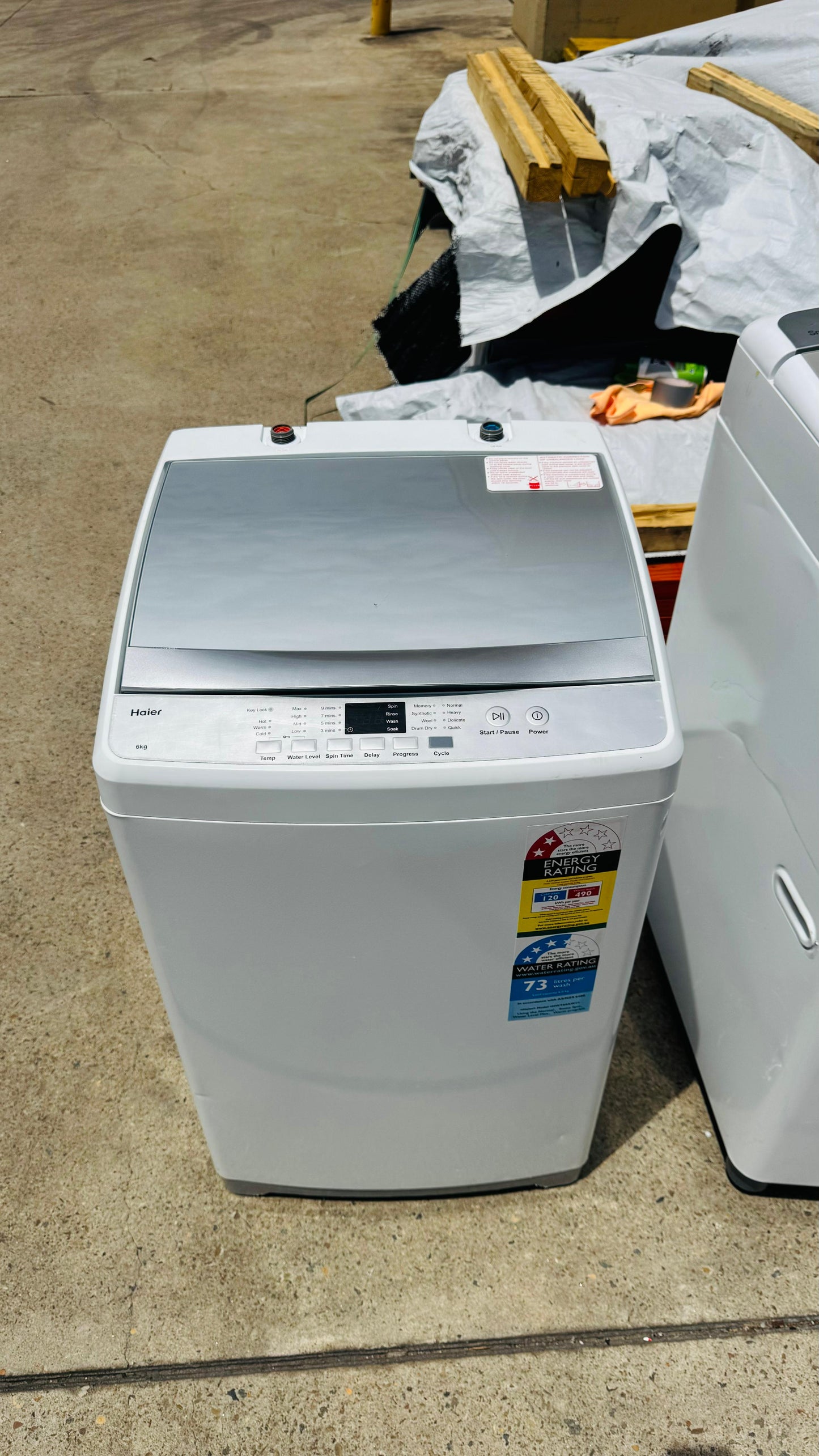 HAIER 6KGS TOP LOADER WASHING MACHINE