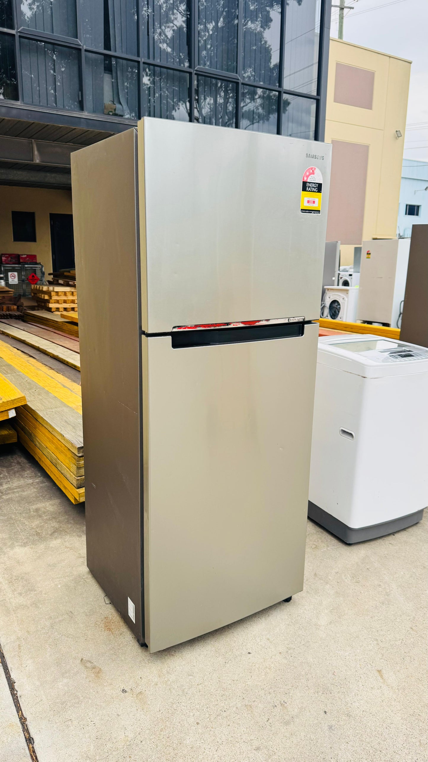 SAMSUNG 400 LITRES FRIDGE FREEZER