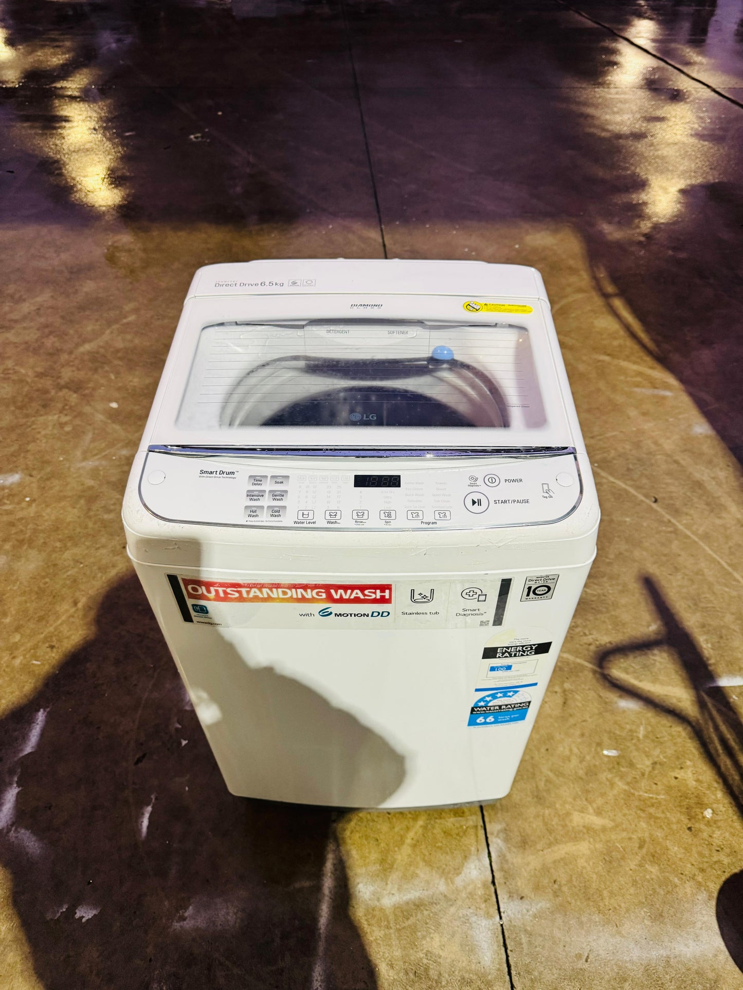 LG 6.5 KGS TIP LOADER WASHING MACHINE