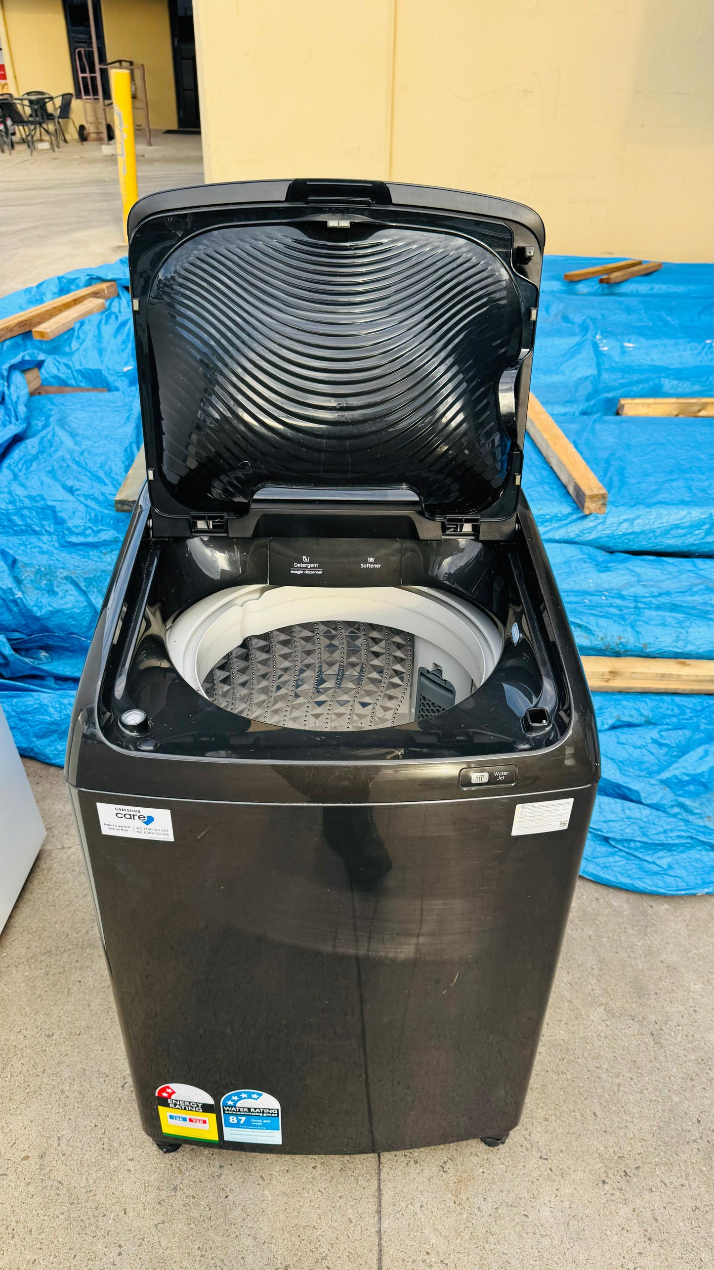 SAMSUNG 8.5KGS TOP LOADER WASHING MACHINE