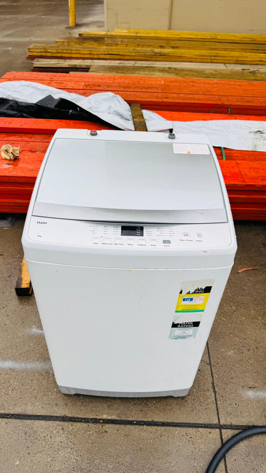 HAIER 8KGS TOP LOADER WASHING MACHINE