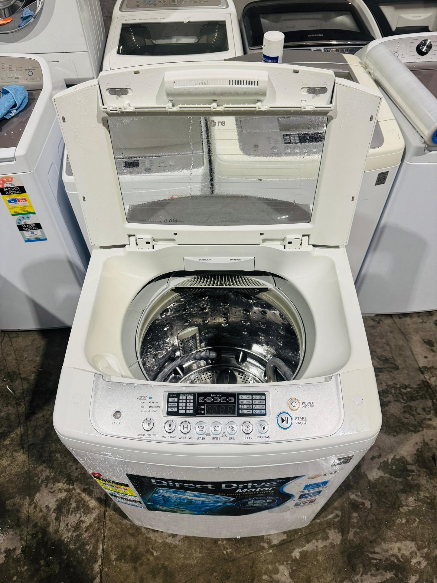 LG 8KGS TOP LOADER WASHING MACHINE