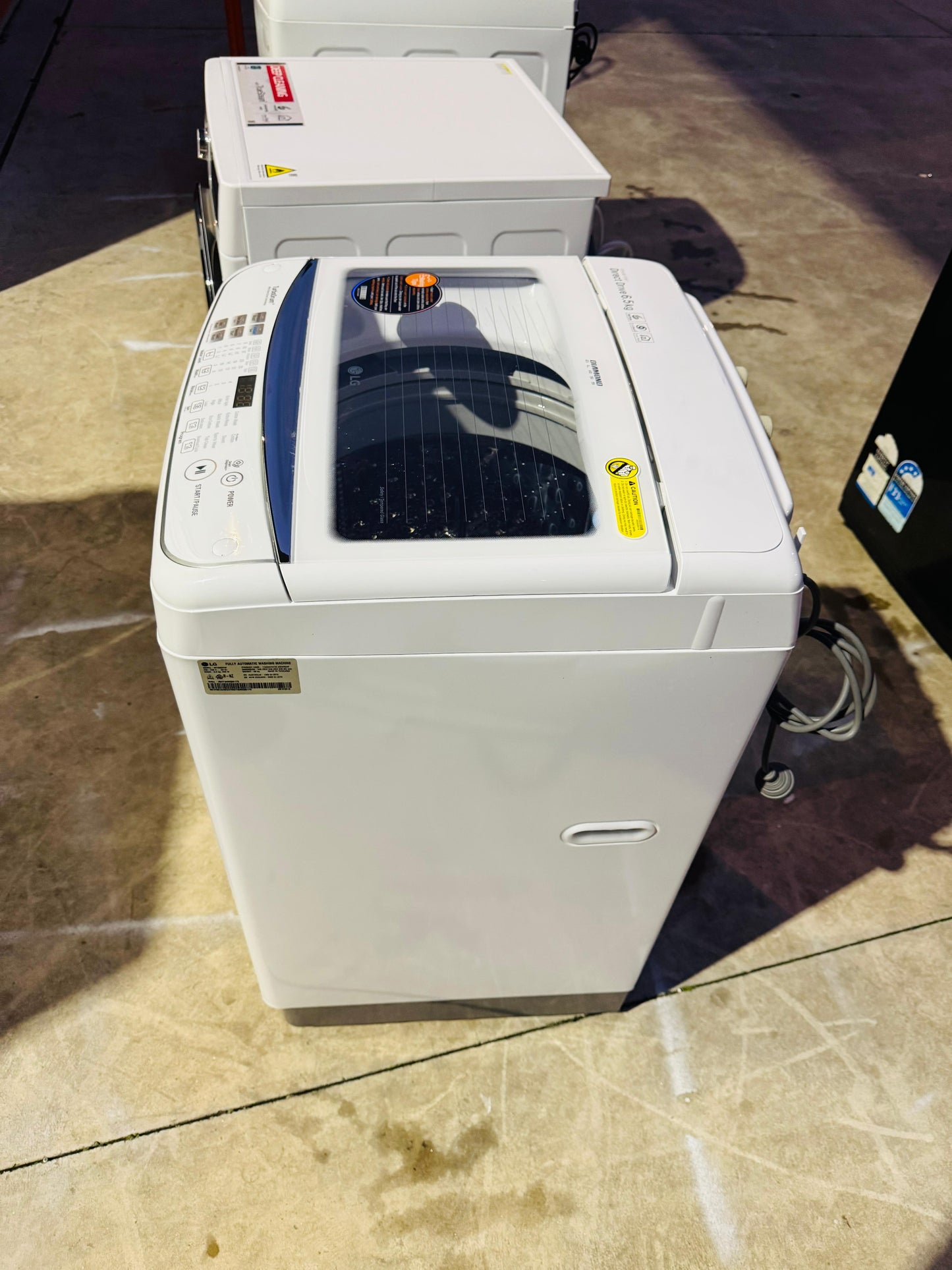 LG 6.5KGS TOP LOADER WASHING MACHINE