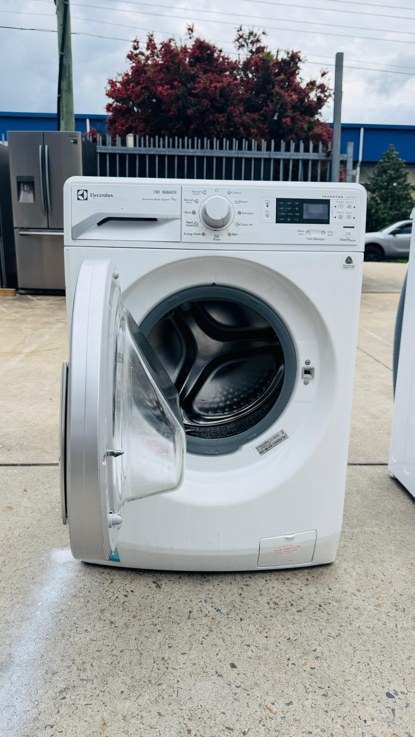 ELECTROLUX 7KGS FRONT LOADER WASHING MACHINE