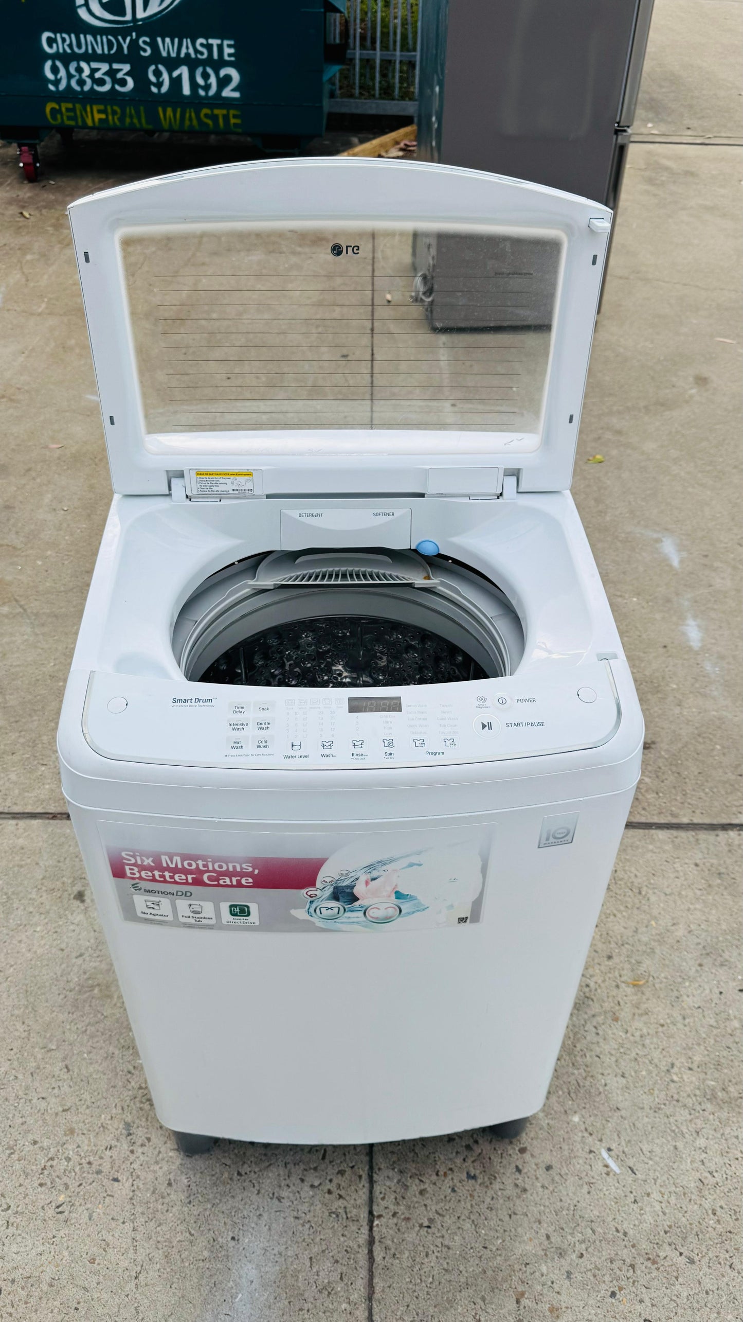 LG 6.5KGS TOP LOADER WASHING MACHINE
