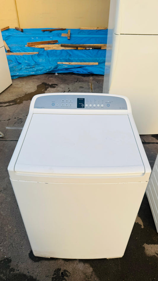 FISHER AND PAYKEL 10KGS TOP LOADER WASHING MACHINE