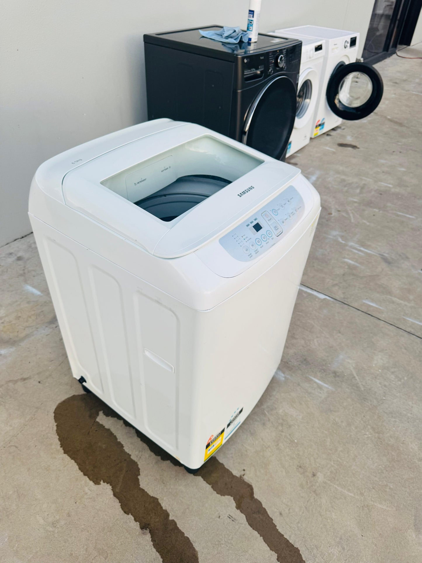 SAMSUNG 6.5KGS TOP LOADER WASHING MACHINE