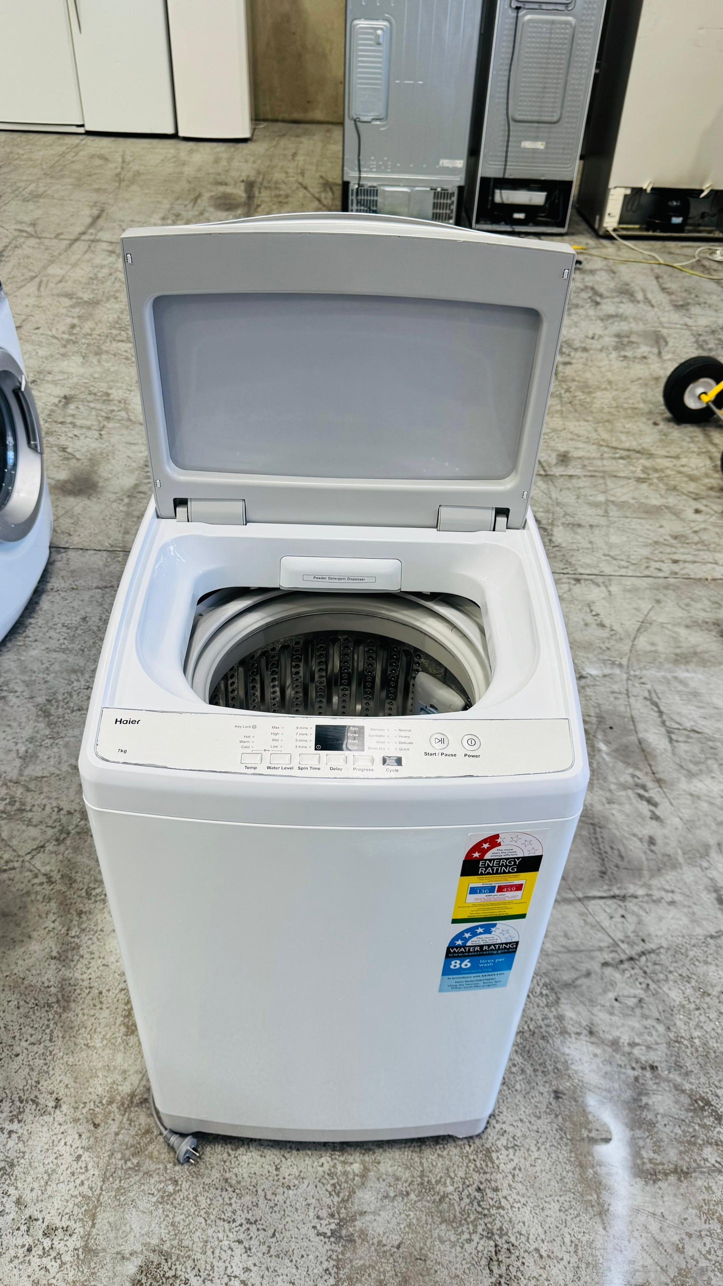 HAIER 7KGS TOP LOADER WASHING MACHINE