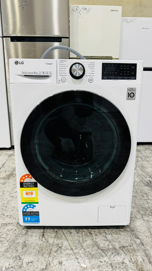 LG 9KGS FRONT LOADER WASHING MACHINE
