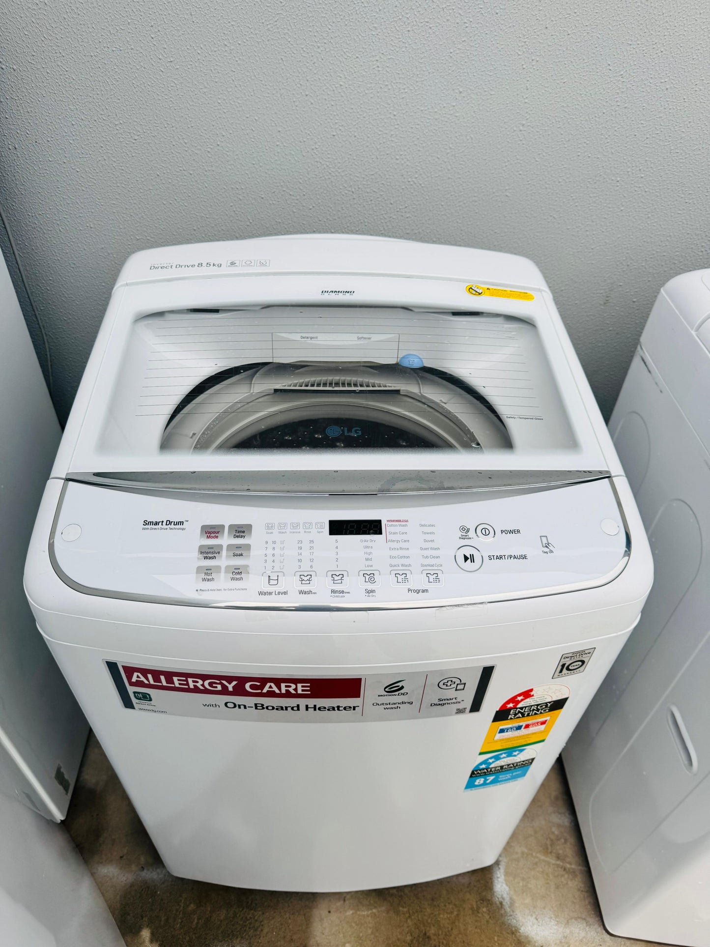 LG 8.5 KGS TOP LOADER WASHING MACHINE