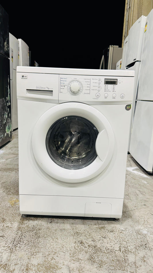 LG 7KGS FRONT LOADER WASHING MACHINE