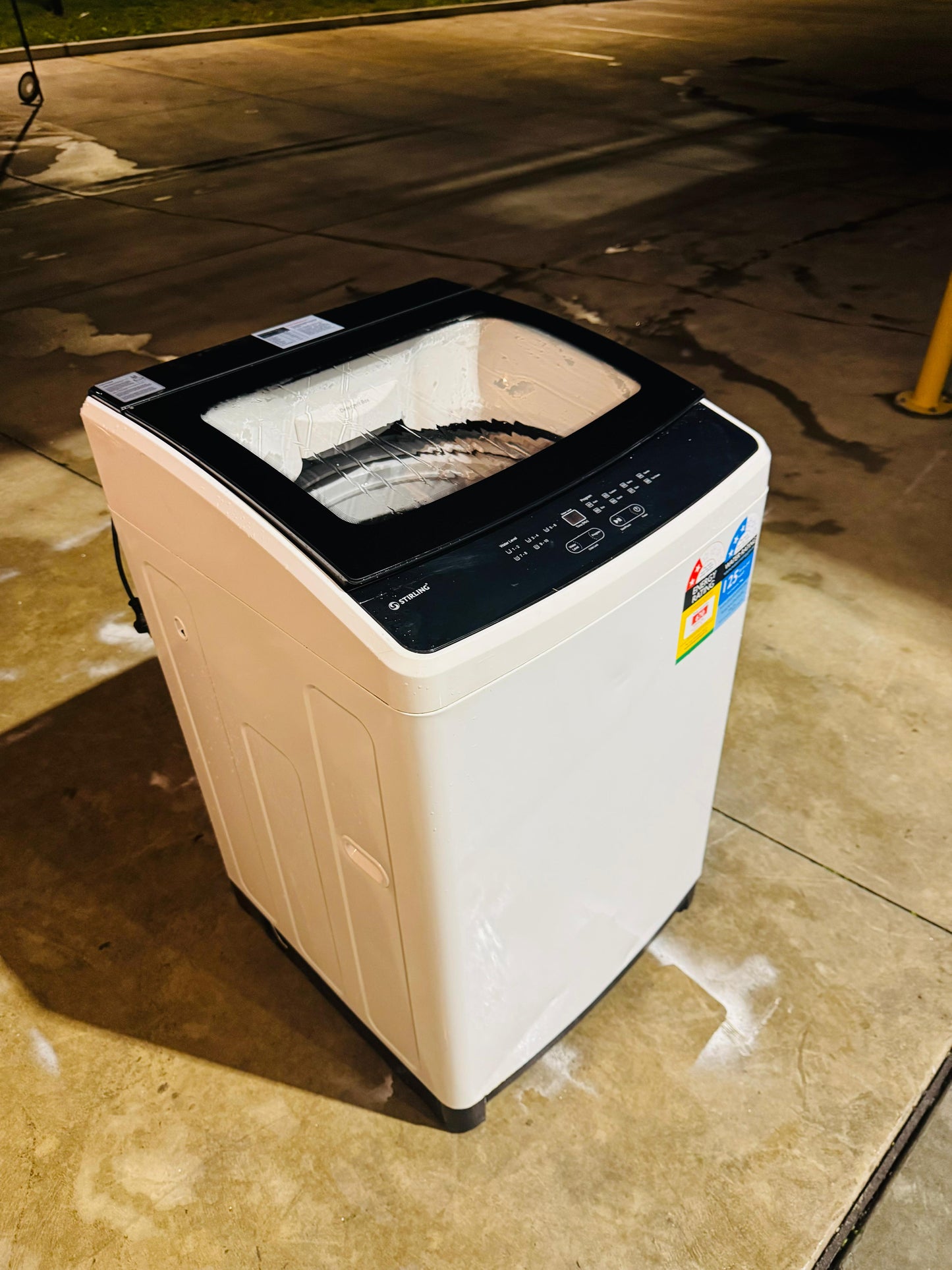STIRLING 10KGS TOP LOADER WASHING MACHINE