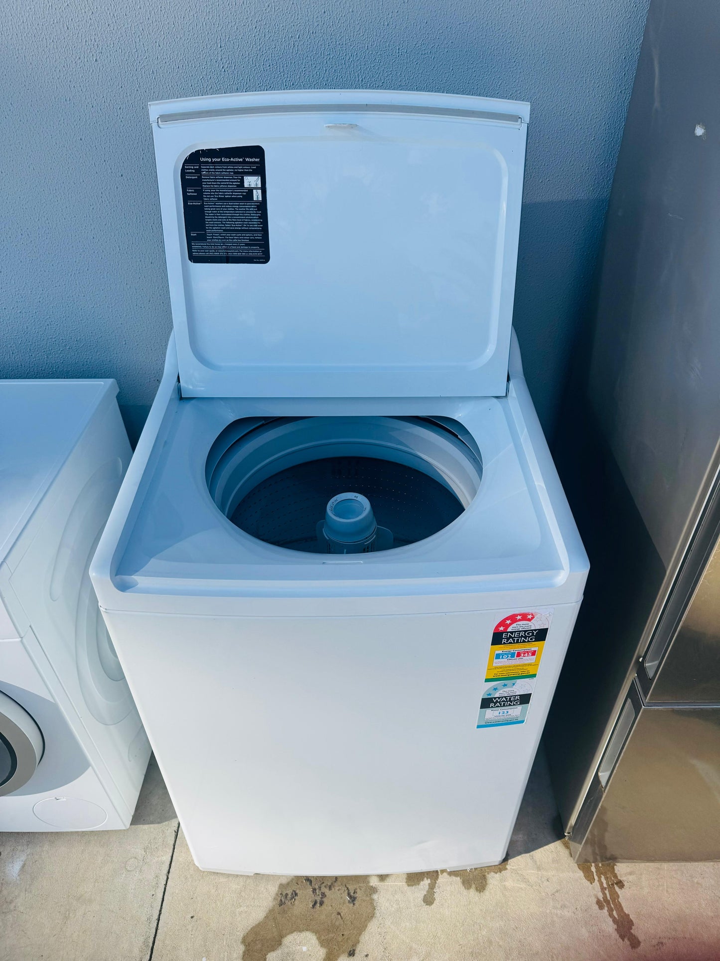 FISHER AND PAYKEL 10 KGS TOP LOADER WASHING MACHINE
