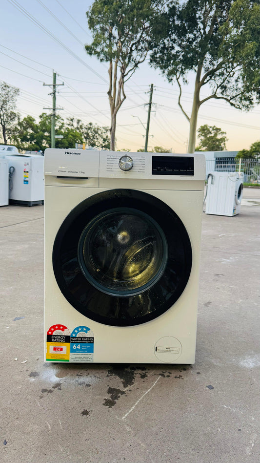 HISENSE 7.5KGS FRONT LOADER WASHING MACHINE