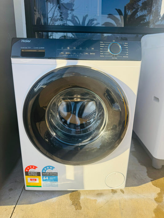 HAIER 7.5 KGS FRONT LOADER WASHING MACHINE