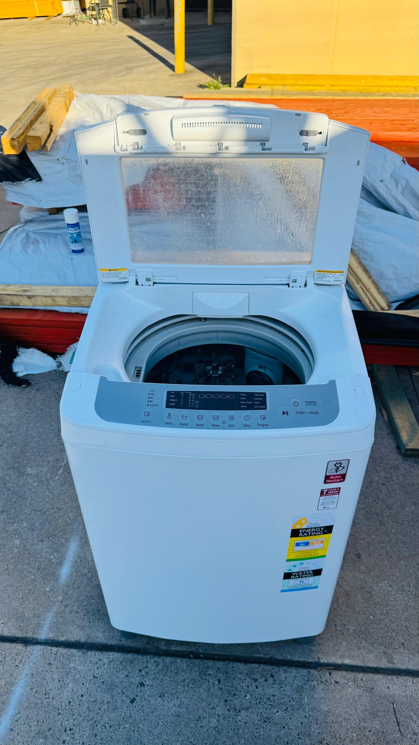 LG 6.5KGS TOP LOADER WASHING MACHINE