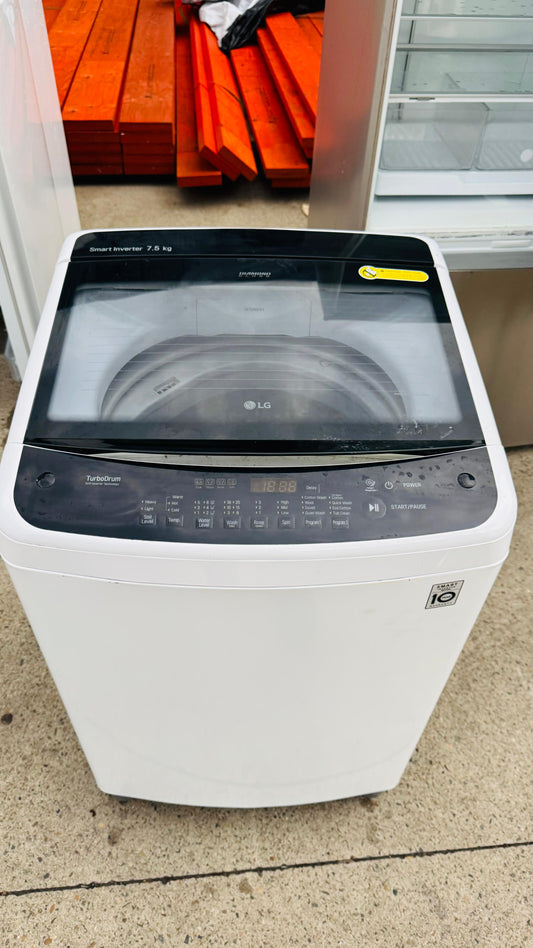 LG 7.5KGS TOP LOADER WASHING MACHINE