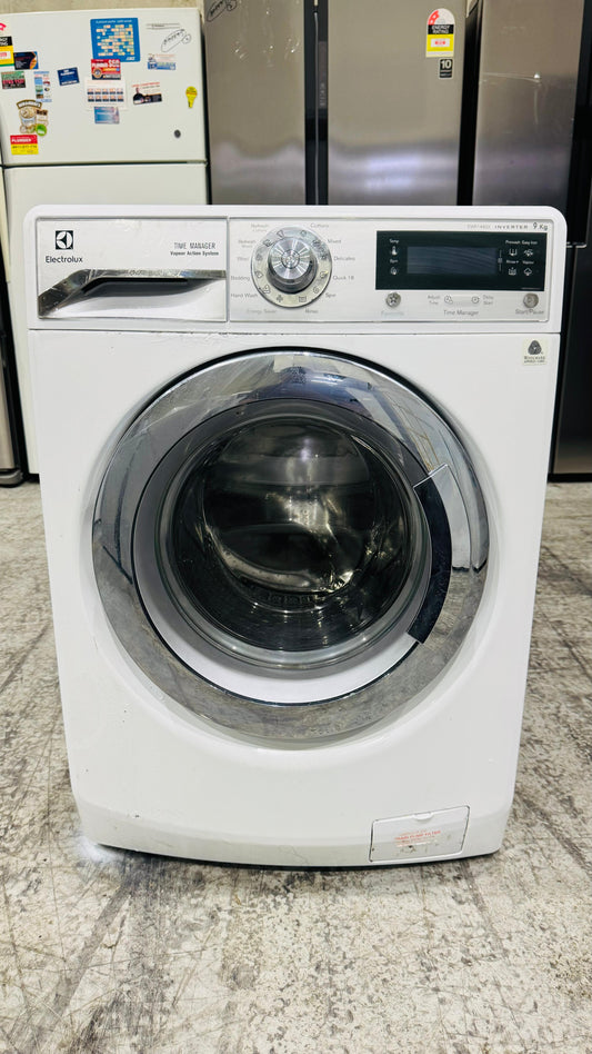 ELECTROLUX 9KGS FRONT LOADER WASHING MACHINE