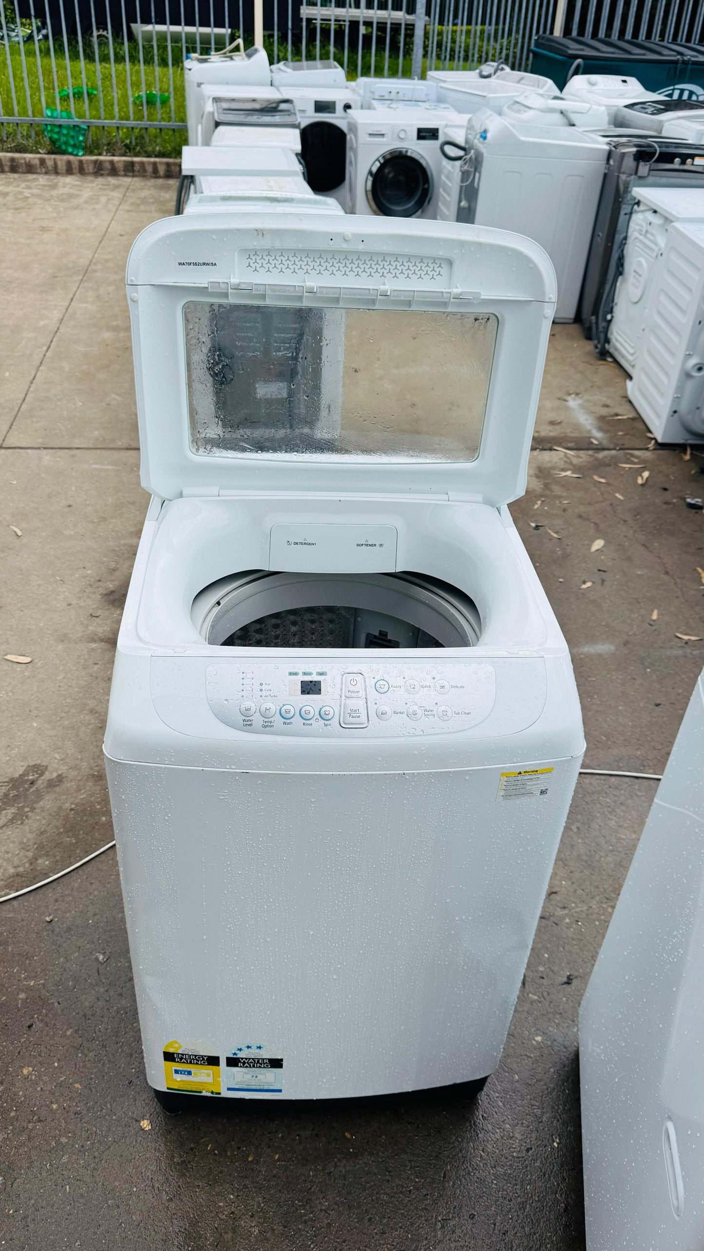 SAMSUNG 7KGS TOP LOADER WASHING MACHINE