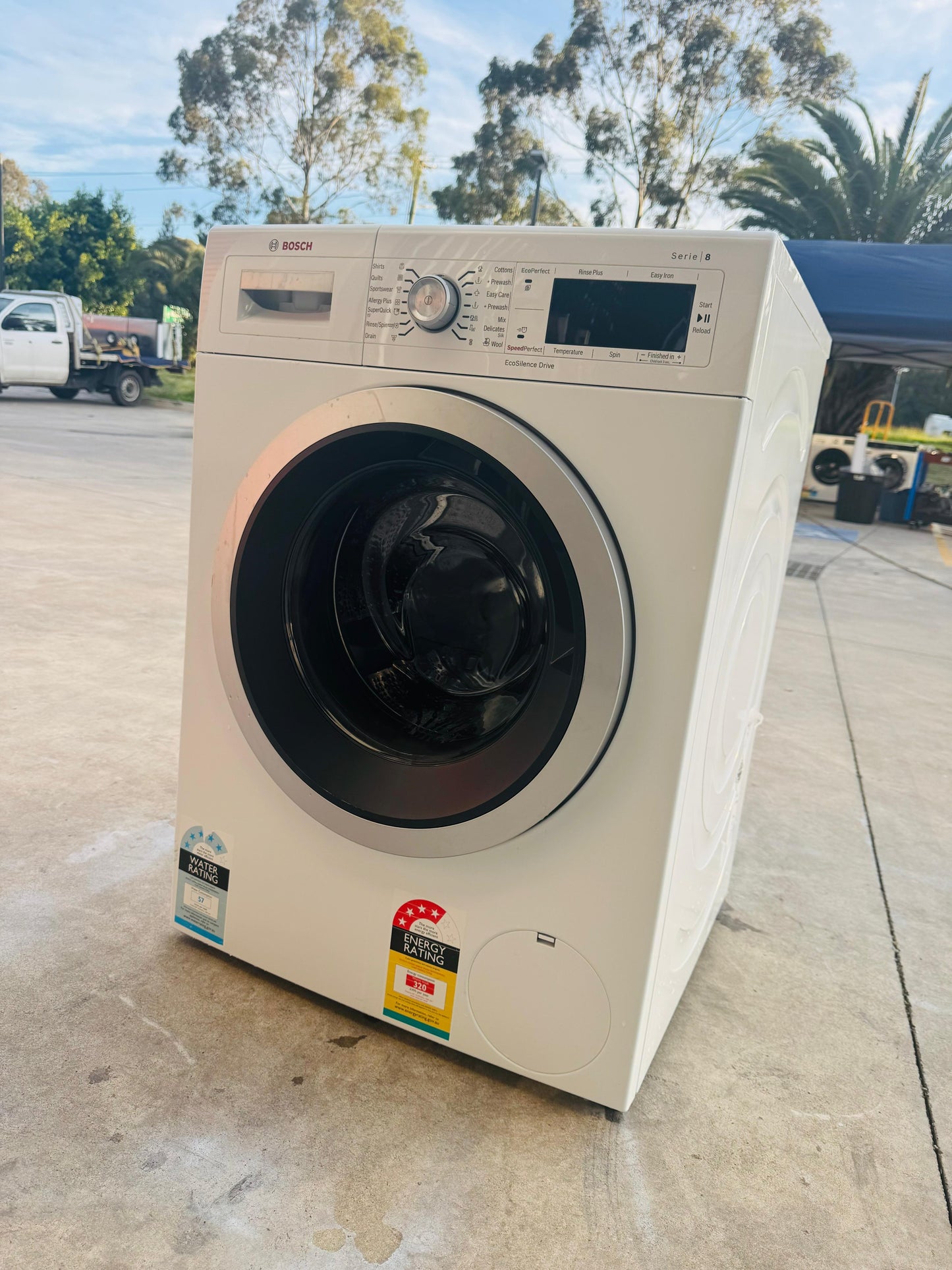 BOSCH 8KGS FRONT LOADER WASHING MACHINE