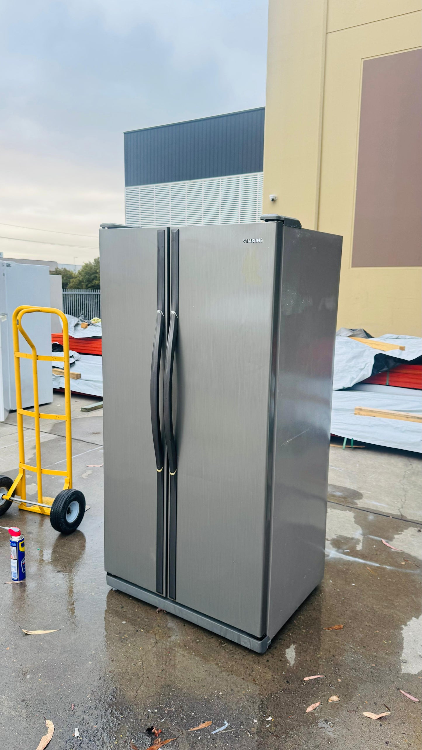 SAMSUNG 535 LITRES SIDE BY SIDE DOOR FRIDGE FREEZER